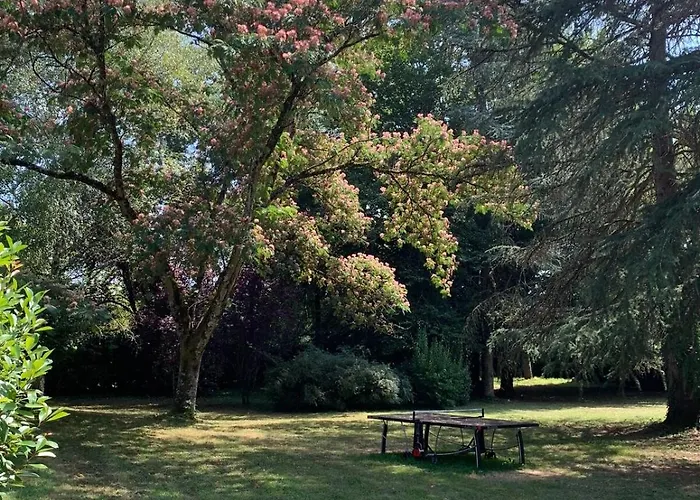 度假居 Demeure Avec Piscine Et Tennis 圣索泽